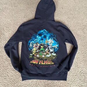 Vintage Six Flags Magic Mountain Looney Tunes hoodie